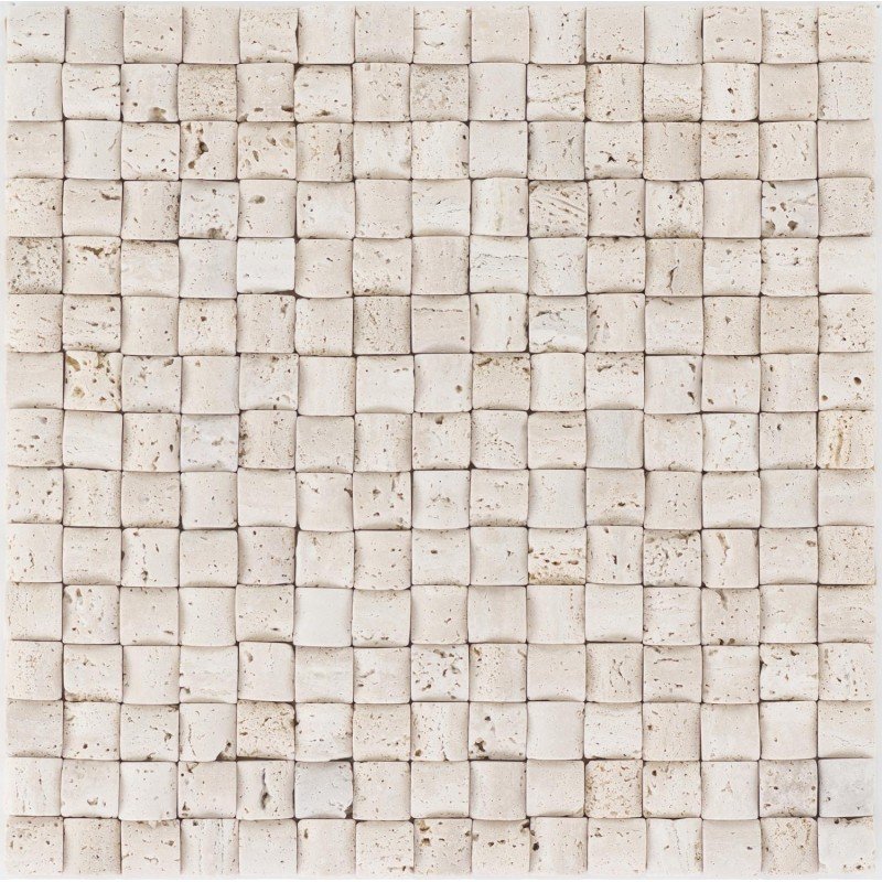 płytki mozaiki trawertyn